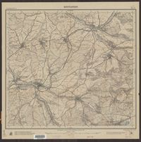 Topographische Karte 1:25.000 (6918) KNITTLINGEN  [1907, Meßtischblatt]