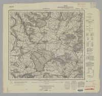 Topographische Karte 1:25.000 (6921) Grossbottwar  [1936, Meßtischblatt] GEHEIM