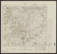 Topographische Karte 1:25.000 (8508) Courcelles  [vor 1945, Meßtischblatt]